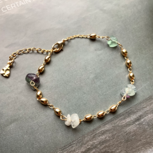 18K Gemstone Bracelet