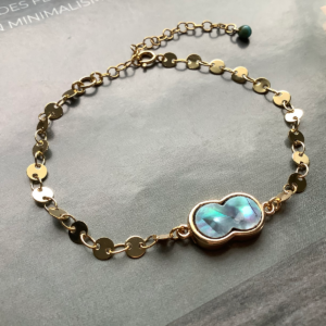 NatBlue Abalone 24K Bracelet