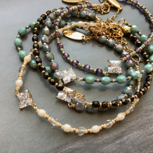 24K Zircon Facets Bracelet