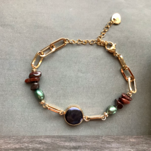 18K Natural Green Perle SeaGem Bracelet